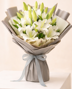 White Lily Bouquet