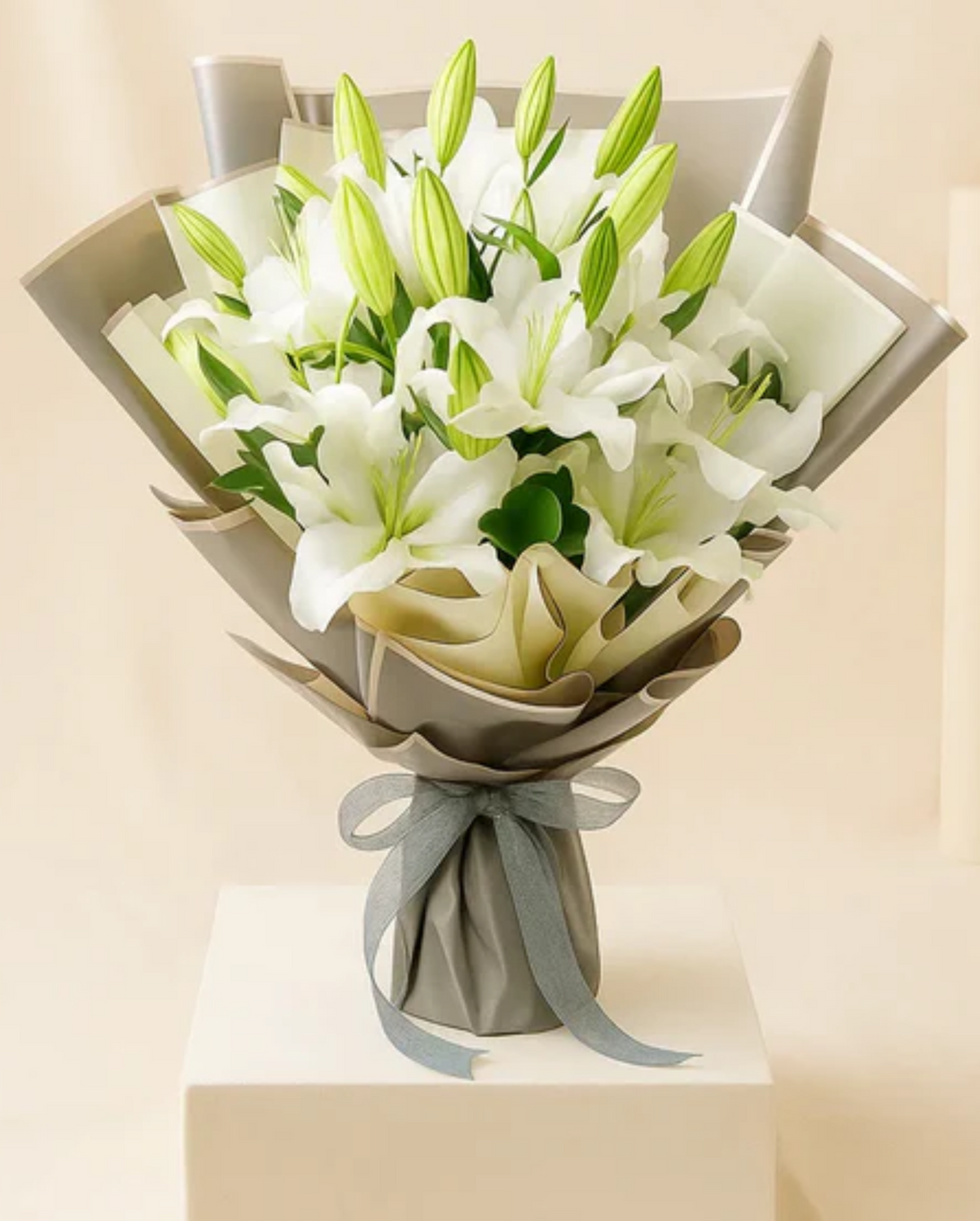 White Lily Bouquet