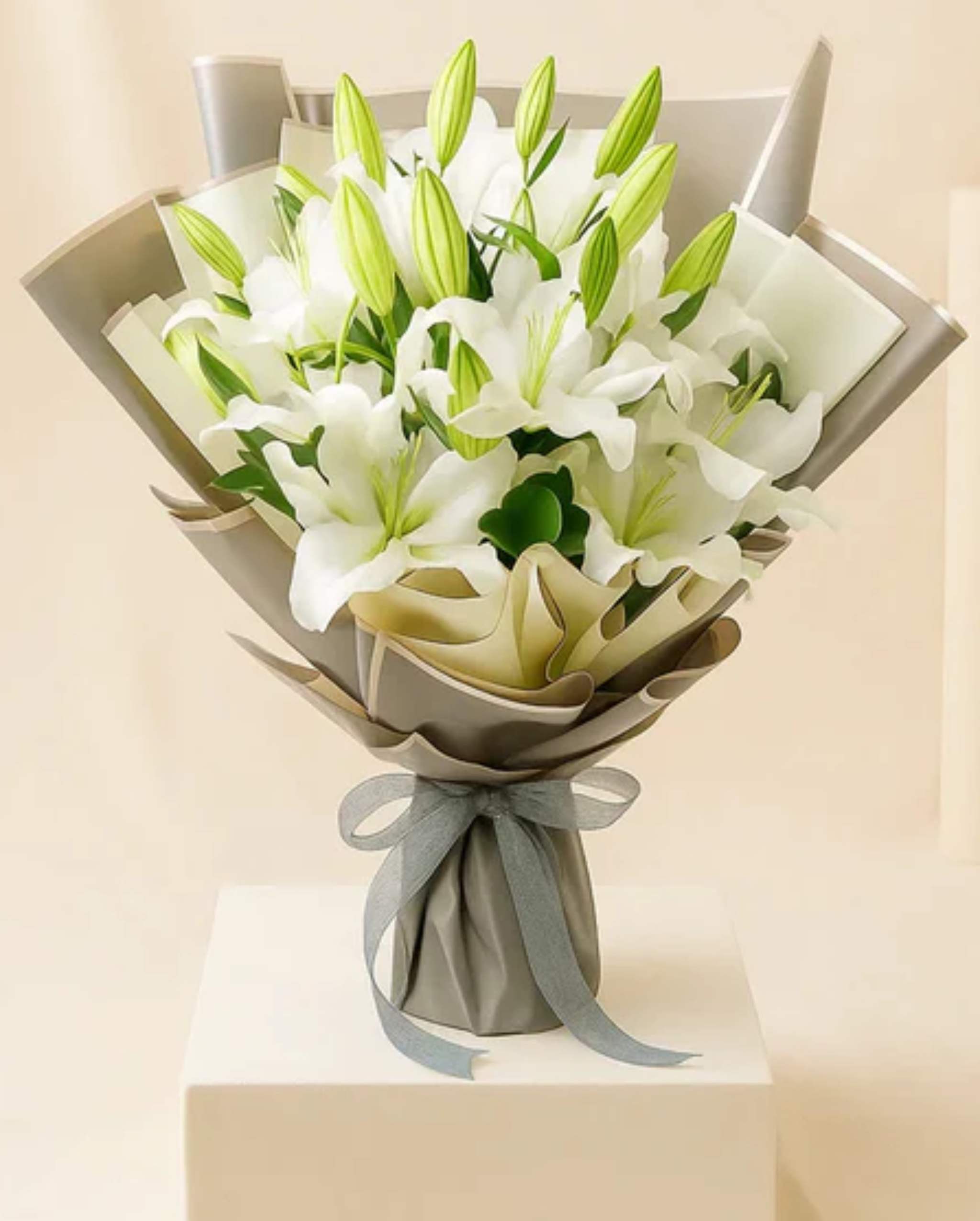 White Lily Bouquet